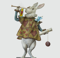 James Coplestone The Regal Rabbit Garden Sculpture